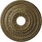 Ekena Millwork Orleans Medallion (Canopies up to 4 5/8"), 17 5/8"OD X 3 5/8"ID X 1 7/8"P, Mississippi Mud Crackle CM17OLMMC - alternate 1